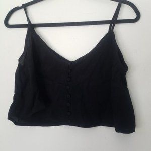 🔴Forever 21 Black Crop Top